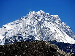 Gokyo 5 Scoundrels View 8-3 Lhotse, Nuptse Close Up Lhotse west face close up and Nuptse from Scoundrel's View.